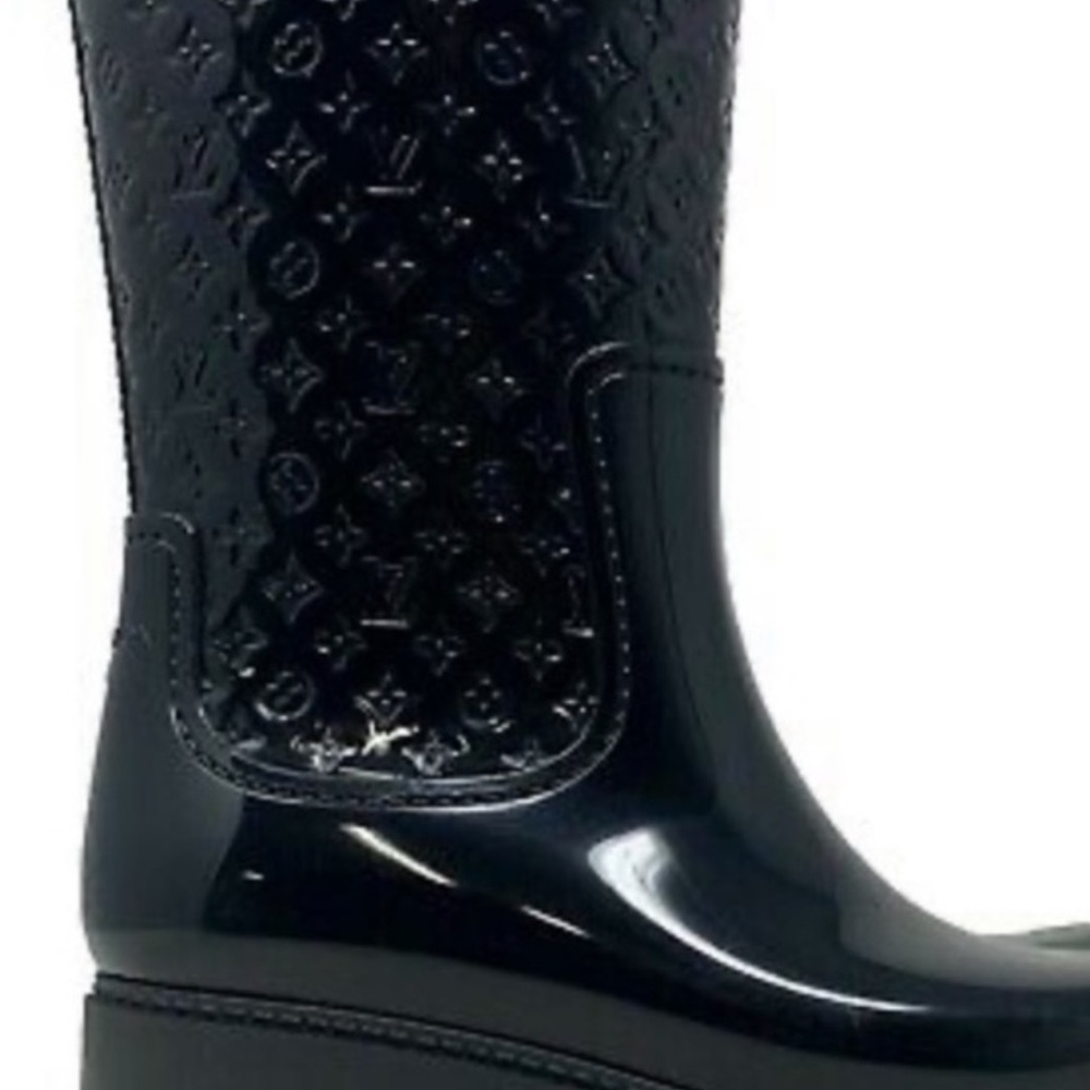 LV monogram rain boots - Picture 3 of 6
